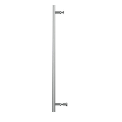 60"BH Frameless Single Sliding Tub Door (Chrome)