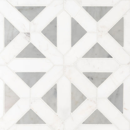 Bianco Dolomite Geometrica Polished