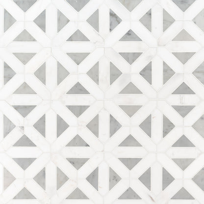 Bianco Dolomite Geometrica Polished