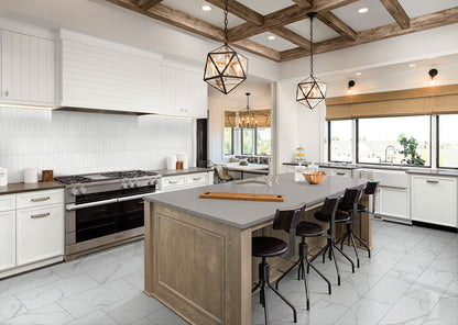 Bianco Glossy Ellipse Tile