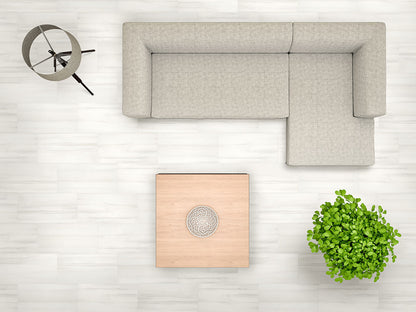 Watercolor Bianco Porcelain Tile