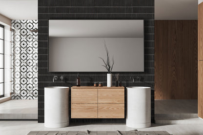 Black Matte 1x6 Stack Pattern