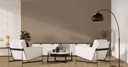 Blonde Acoustic Wood Slat Panels