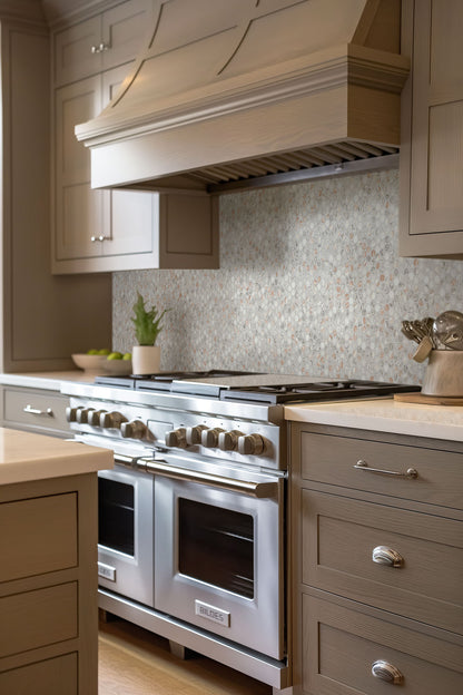 Briar Rosa Penny Round Tile