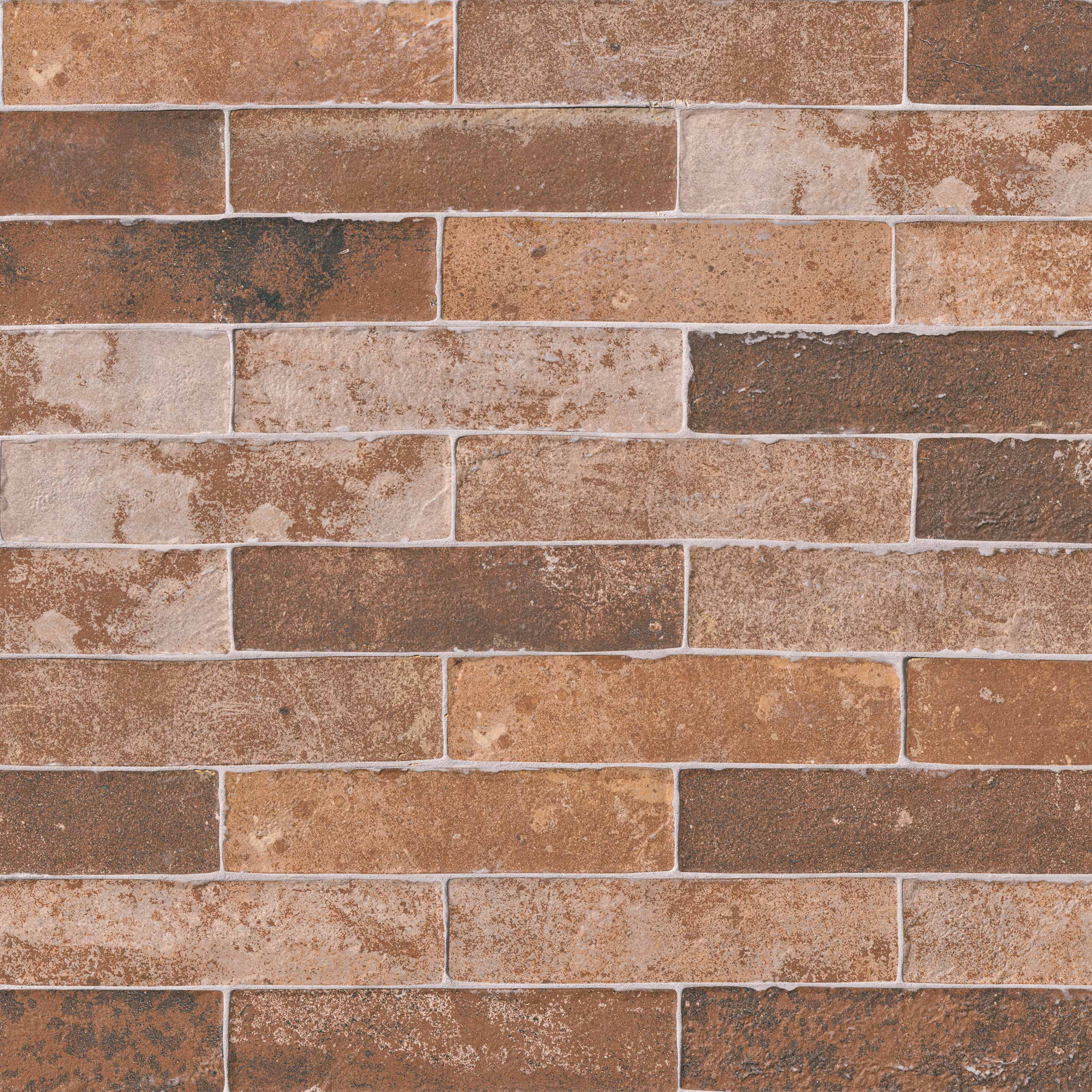 Red Porcelain Tile 2x10