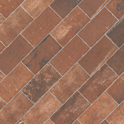 Red Porcelain Tile 5x10
