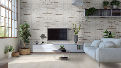 Rustique White 2x18