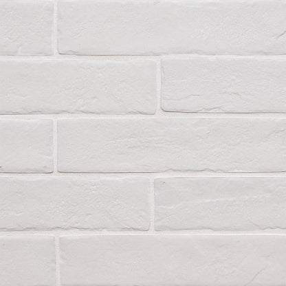 White Porcelain Tile 2x10