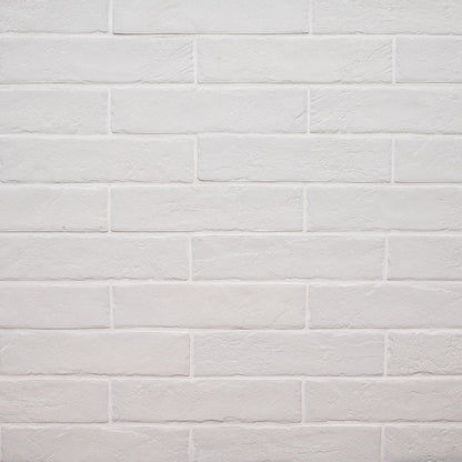 White Porcelain Tile 2x10