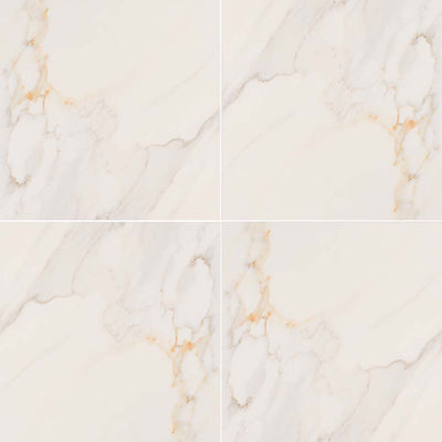 ADELLA VISO CALACATTA SATIN Floor or Wall Tile, Bullnose - Shop at Home Craft Studio | Call 