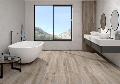 Carrara Bianco Porcelain Tile