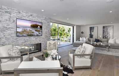 CALACATTA CRESSA 3D LEDGER CORNER Stacked Stone Panels - Shop at Home Craft Studio | Call 