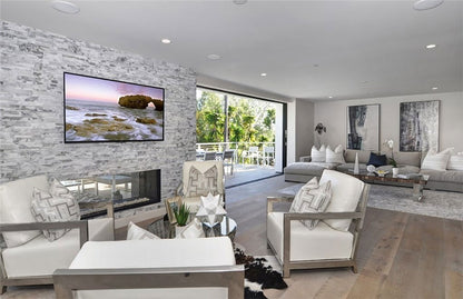 Calacatta Cressa 3D Stacked Stone Panels