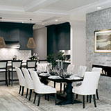 Calacatta Cressa 3D Stacked Stone Panels