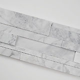 CALACATTA CRESSA 3D LEDGER CORNER Stacked Stone Panels - Shop at Home Craft Studio | Call 