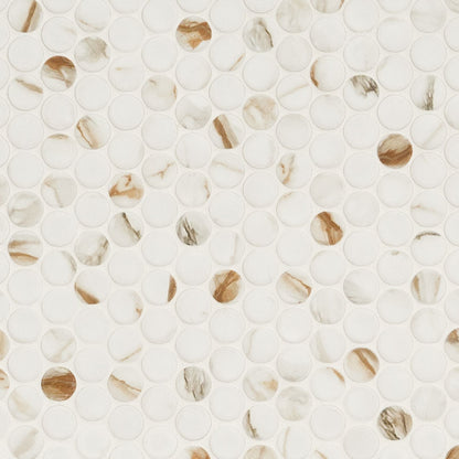 Calacatta Gold Matte Round