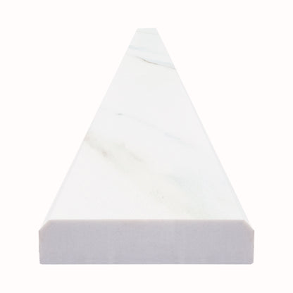 Calacatta Nowy 2x36x0.62 Double Beveled Polished Threshold