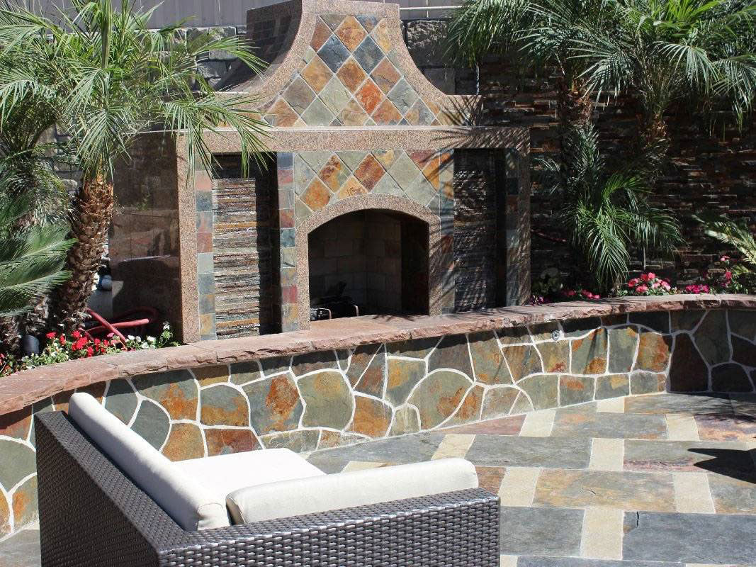 California Gold Slate Tile