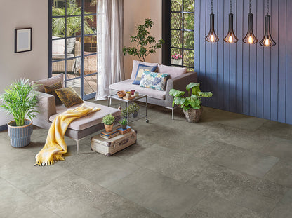 Traktion Calypso Graphite Porcelain Tile