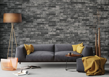 Charcoal Brick Wall Tile