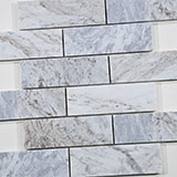 Capri Blue Honed Subway Tile 2x6