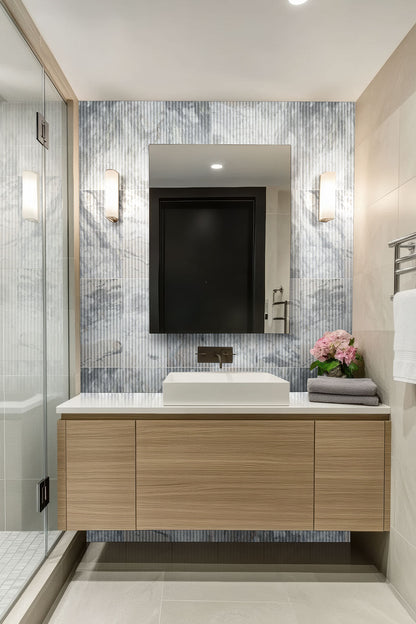 Capri Blue Milano Ribbo 12x24 Honed