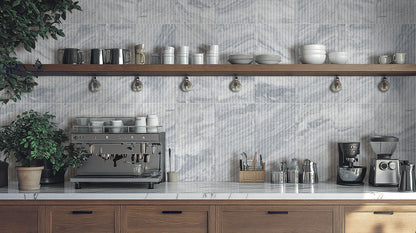 Capri Blue Valentino Fluto 12x24 Honed