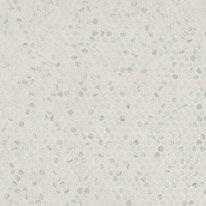 Carrara Matte Penny Round