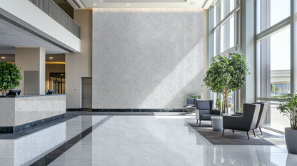 Carrara White Valentino Fluto 12x24 Honed