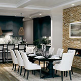 Casa Blend 3D Multi Finish Stacked Stone Panels