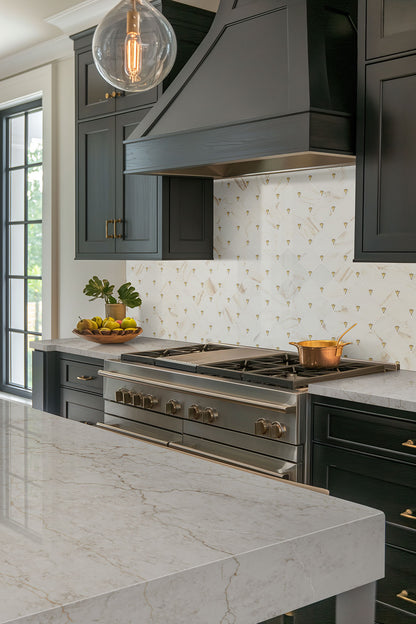 Citadel Gold Trident Tile