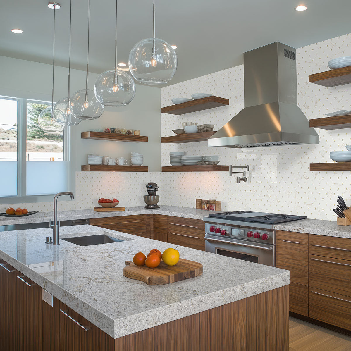 Citadel Gold Trident Tile