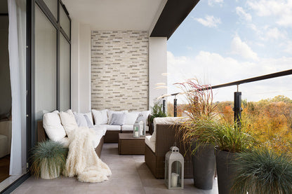 RockMount™ Stacked Stone Panels - Colorado Cream