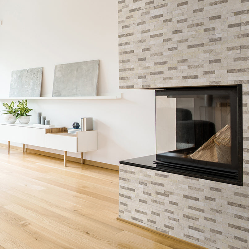 RockMount™ Stacked Stone Panels - Colorado Cream