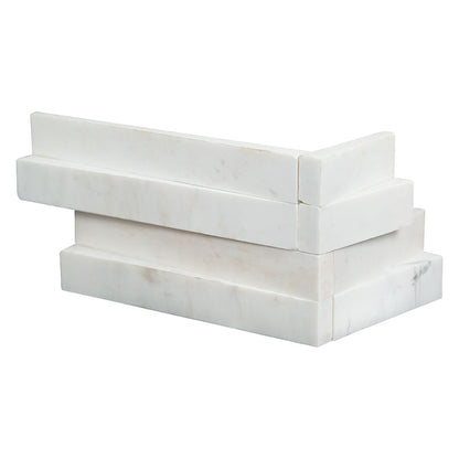COSMIC WHITE SPLIT FACE CORNER