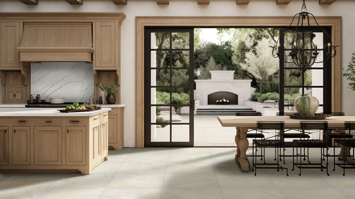 Livingstyle Cream Porcelain Tile