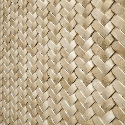 Crema Arched Herringbone Polished