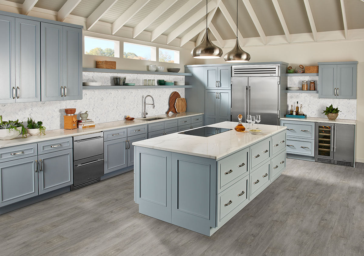 Cyrus Grayton Luxury Vinyl Tile Flooring Sample