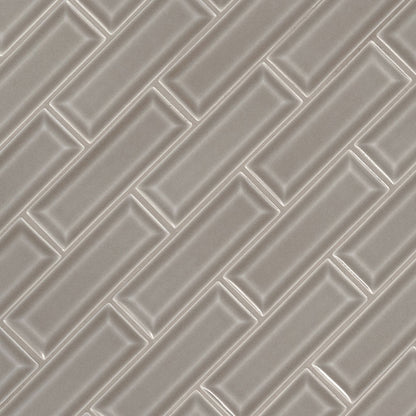 Dove Gray 2x6 Beveled Tile