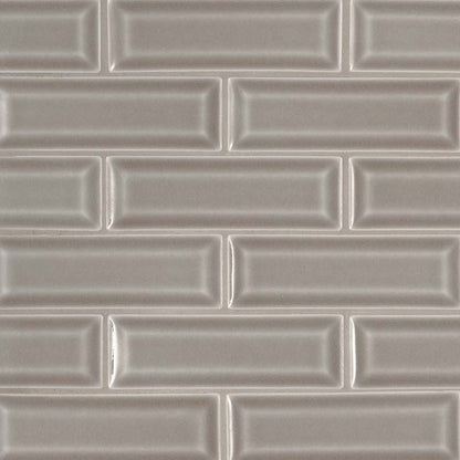 Dove Gray 2x6 Beveled Tile