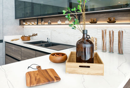 Dymo Calacatta Stripe White 12x24 Glossy