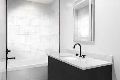 Dymo Calacatta White 12x24 Glossy