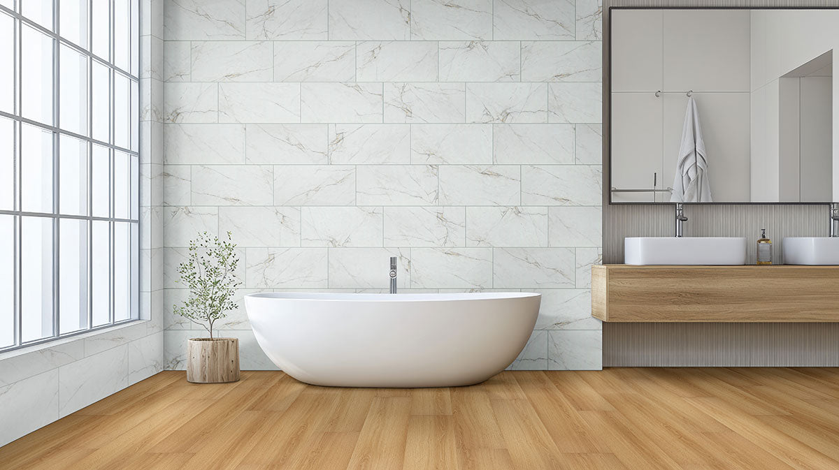 Dymo Calacatta White 12x24 Glossy