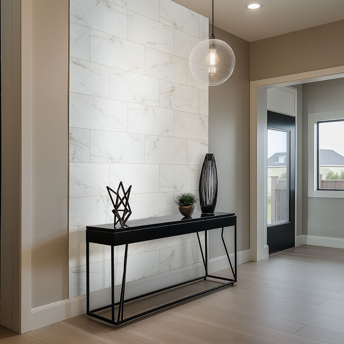 Dymo Calacatta White 12x24 Glossy