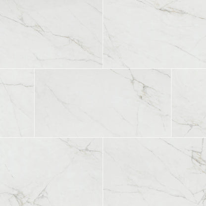 Dymo Calacatta White 12x24 Glossy