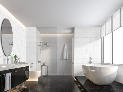 Dymo Wavy White 12x24 Glossy