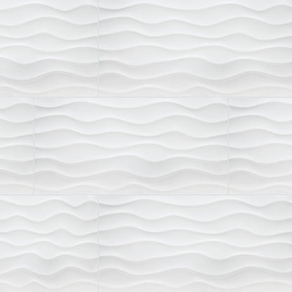 Dymo Wavy White 12x24 Glossy