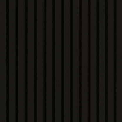 Ebony Acoustic Wood Slat Panels