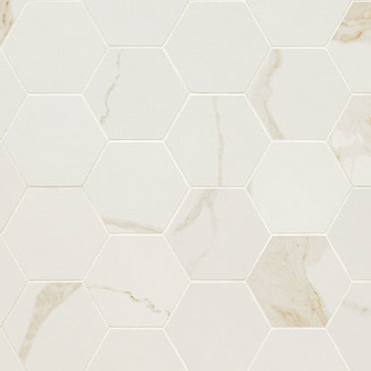 Eden Calacatta Porcelain Tile