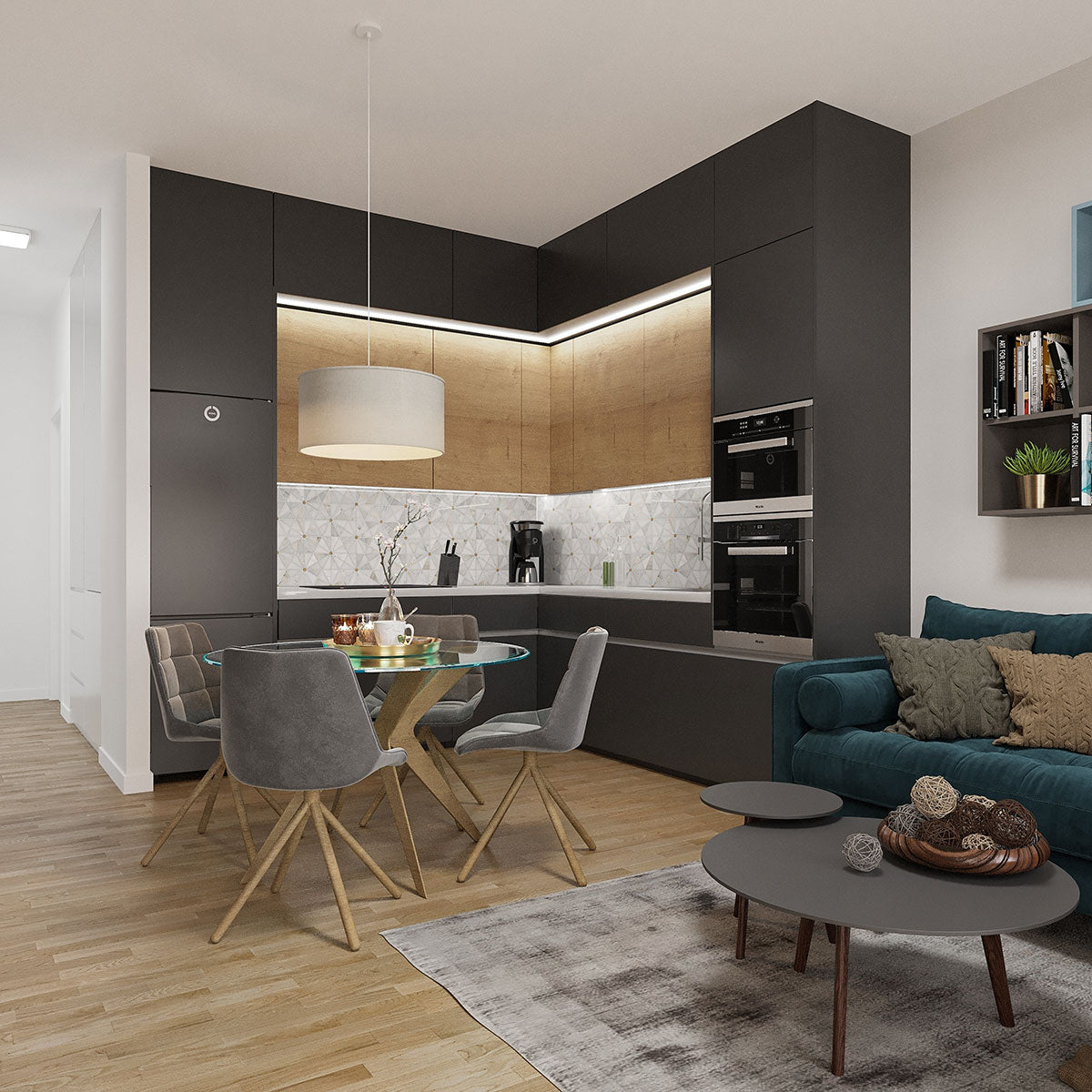 Elegante Pinwheel Gold